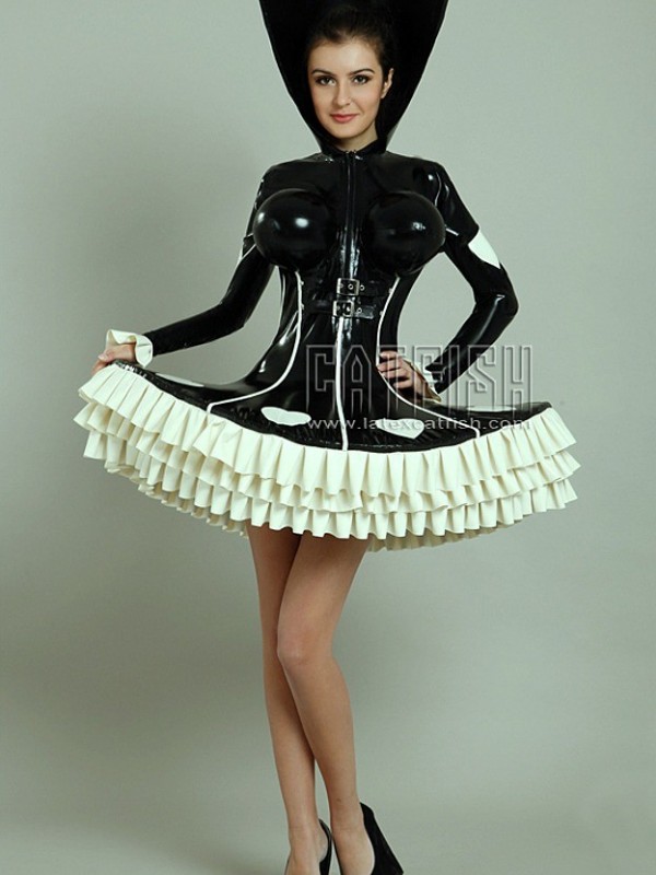 Latex dress CF-DRNV126