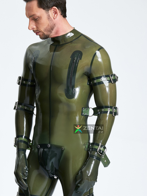 Latexový Catsuit MCA233