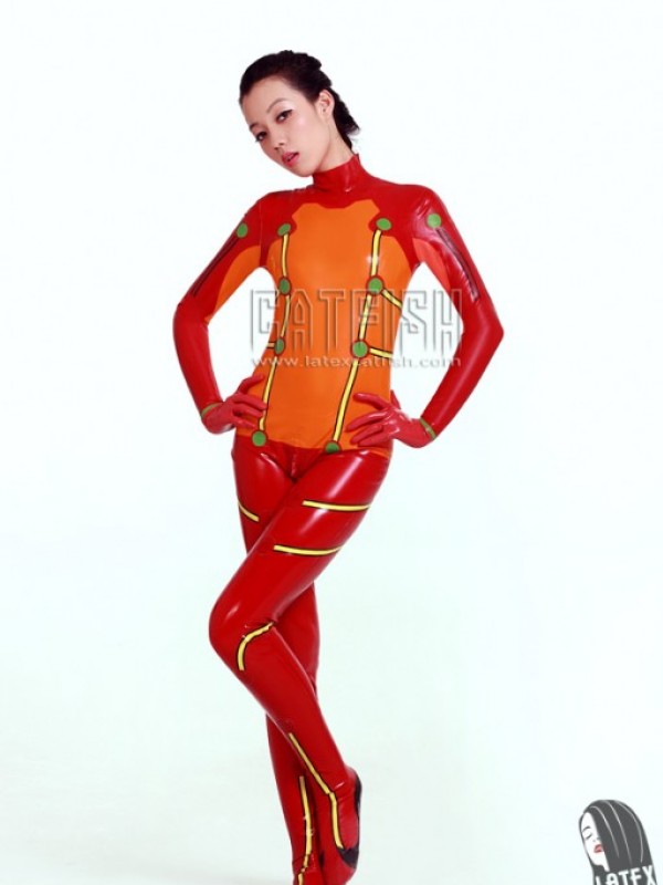 Latex Catsuit CF-CANV364